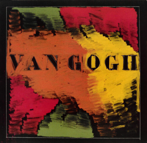 1986<br>pittura industriale, tempera, matita su tela<br>cm 100x100