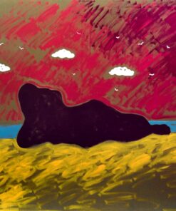 1986<br> pittura industriale e tempera su tela<br> cm 130x160