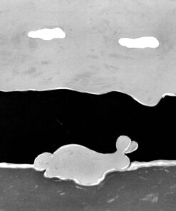 1986<br>pittura industriale, tempera, gessetto su tela<br> cm 80x60