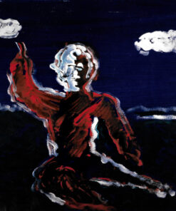 1986<br>tempera su tela<br> cm 70x100<br>