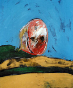 1986<br>pittura industriale, tempera, gessetto su tela<br>cm 100x70