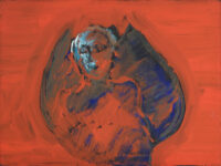 1986<br>pittura industriale e tempera su tela<br> cm 60x80